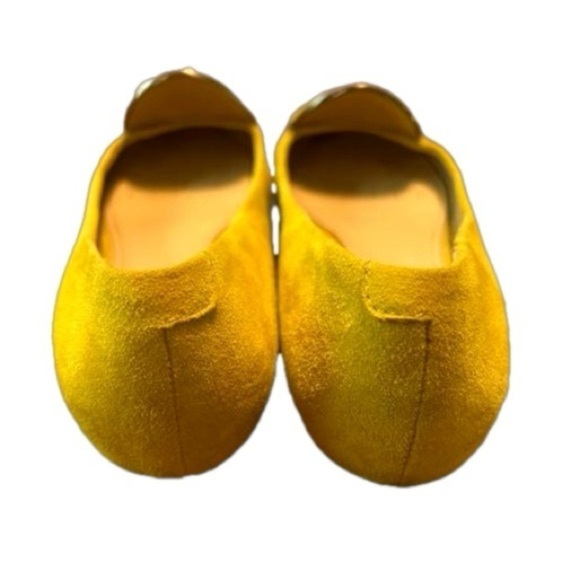EUC GEOX Respira Women’s Wleslie Ballerina Flats, Acid Yellow, Size 36 - Picture 3 of 5